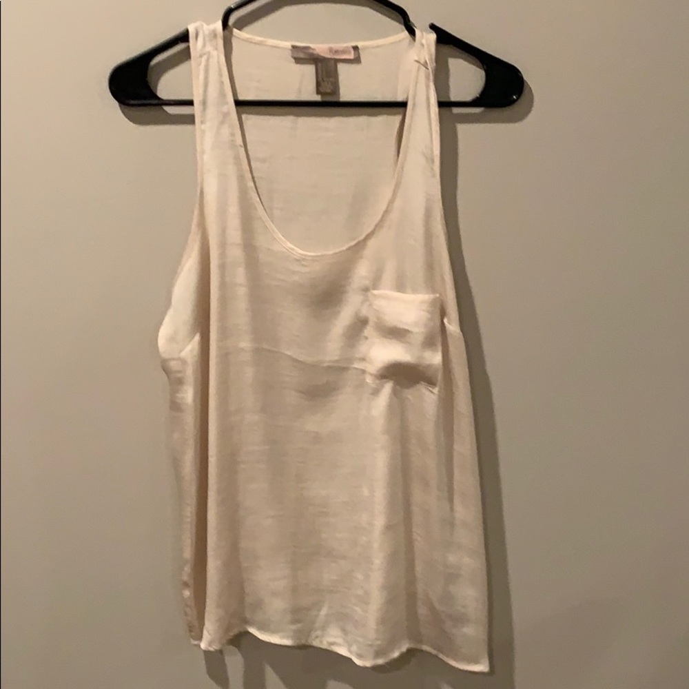 Forever 21 loose fitting silk top